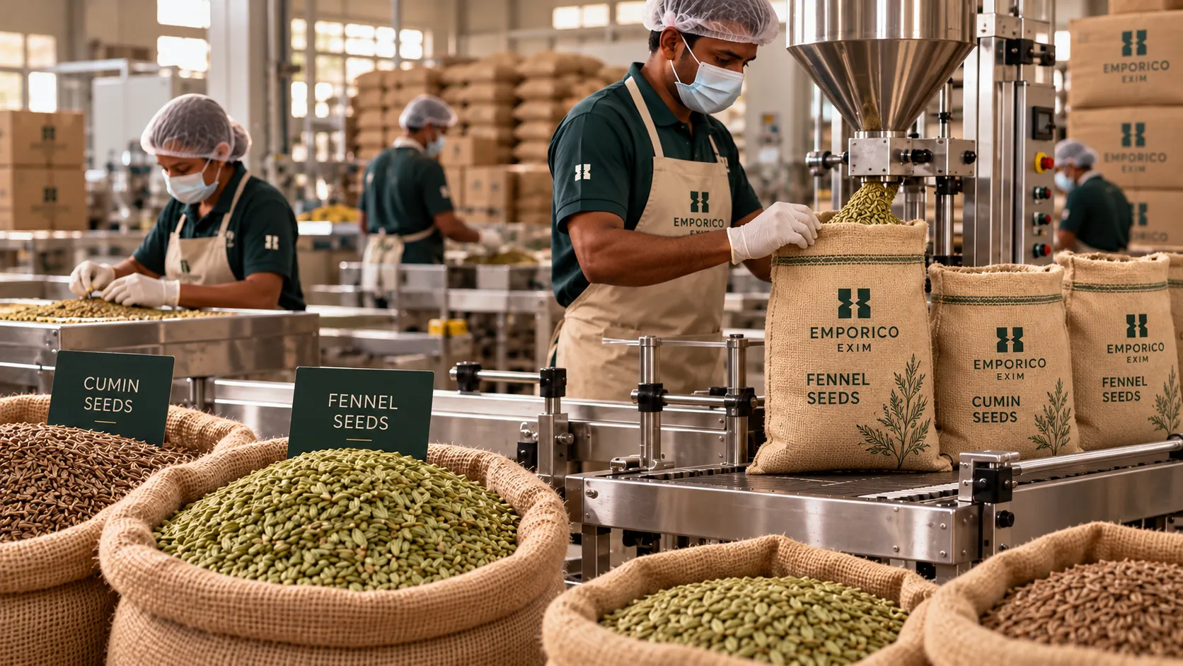 Focused agricultural crops and export products